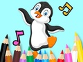 Joc Coloring Book: Dancing Penguin