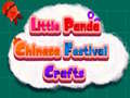 Joc Little Panda Chinese Festival Crafts
