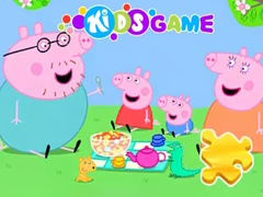 Joc Jigsaw Puzzle: Peppa Pig Family Picnic