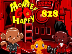 Joc Monkey Go Happy Stage 828