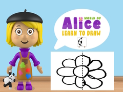 Joc World of Alice Learn to Draw