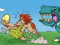Joc Cavemen VS Dinosaurs: Coconut Boom