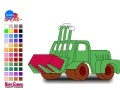 Joc tractor coloring