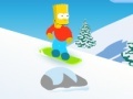 Joc Bart snowboarding