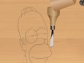 Joc Wood carving Simpson