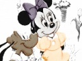 Joc Mickey florist online coloring page