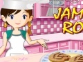 Joc Sara's cooking class jam roly poly