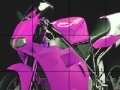 Joc Pink Fast Motorbike Slide Puzzle