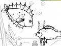 Joc Kid's coloring: Little fishes