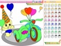 Joc Kid's coloring: Birthday!