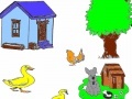 Joc Dog and farmhouse coloring