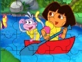 Joc Jigsaw Dora Rafting