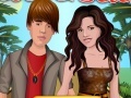 Joc Bieber and Selena. Dress Up