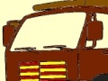 Joc Big transport truck coloring