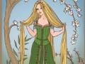 Joc Dress Rapunzel from a Fairy Tale