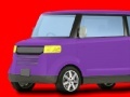 Joc Purple Big Car: Coloring