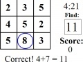 Joc Math Cross Search 3x3