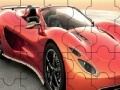 Joc Red racing car puzzle