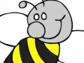 Joc Cute bee coloring game