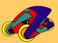Joc Space car coloring