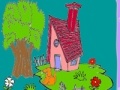Joc Cute farm house coloring
