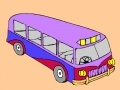 Joc Modern school bus coloring