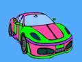Joc Modern car coloring