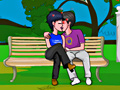 Joc Public Park Bench Kissing