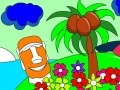 Joc Tropical Island Paradise Coloring