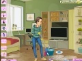 Joc Girl With Mop