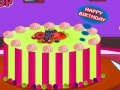 Joc Vanilla Birthday Cake Decor