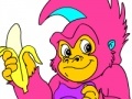 Joc Playful Monkeys Coloring 