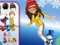 Joc Shining Girl Skiing Dress Up