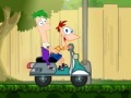 Joc Phineas and Ferb: crazy motorcycle