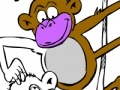 Joc Coloring Jungle Monkeys