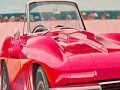 Joc Pink beach car slide puzzle