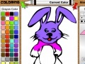 Joc Coloring of a hare