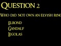 Joc Lord of The Rings Quiz
