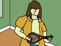 Joc Tennis Racket Guitarist