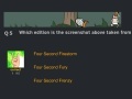 Joc NG Quiz 5: Four Second F