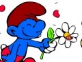 Joc Smurfs Coloring