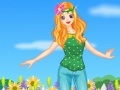 Joc Showy flowers girl