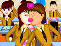 Joc School Student Kissing