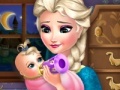 Joc Elsa Frozen Baby Feeding