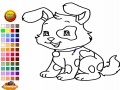 Joc Coloring Puppy of a dalmatian