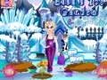 Joc Frozen Elsa Ice Garden