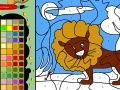 Joc Little lion coloring
