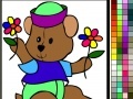 Joc Coloring bear cub