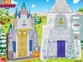Joc Frozen Ice Castle Doll Hause