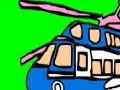 Joc Colorful military helicopter coloring